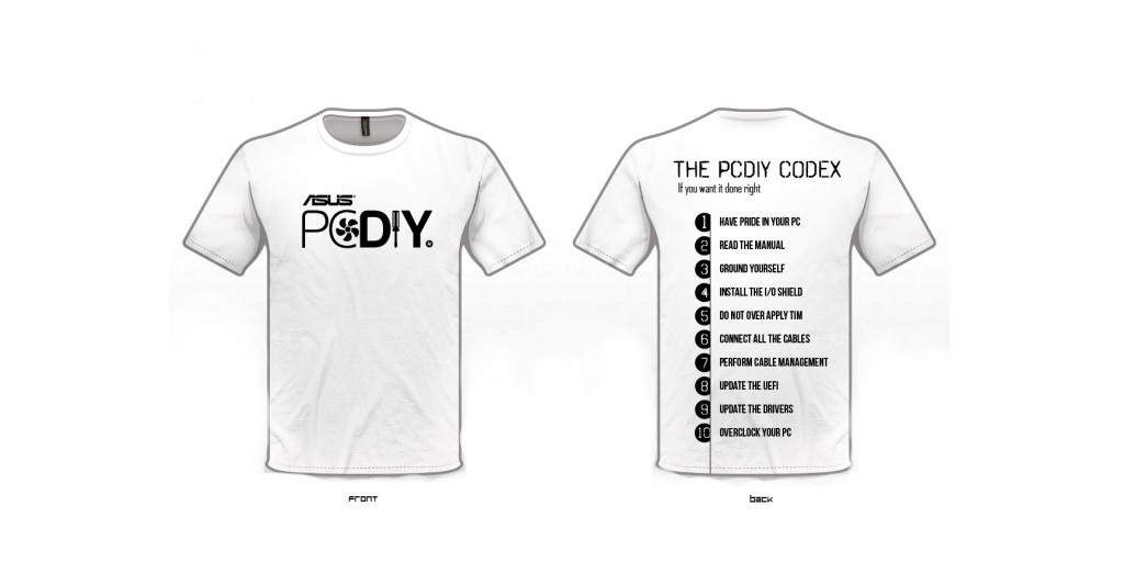 PCDIY T-shirt - PCDIY CODEX 1