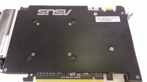 STRIX GTX 960 Backplate 4 Screws