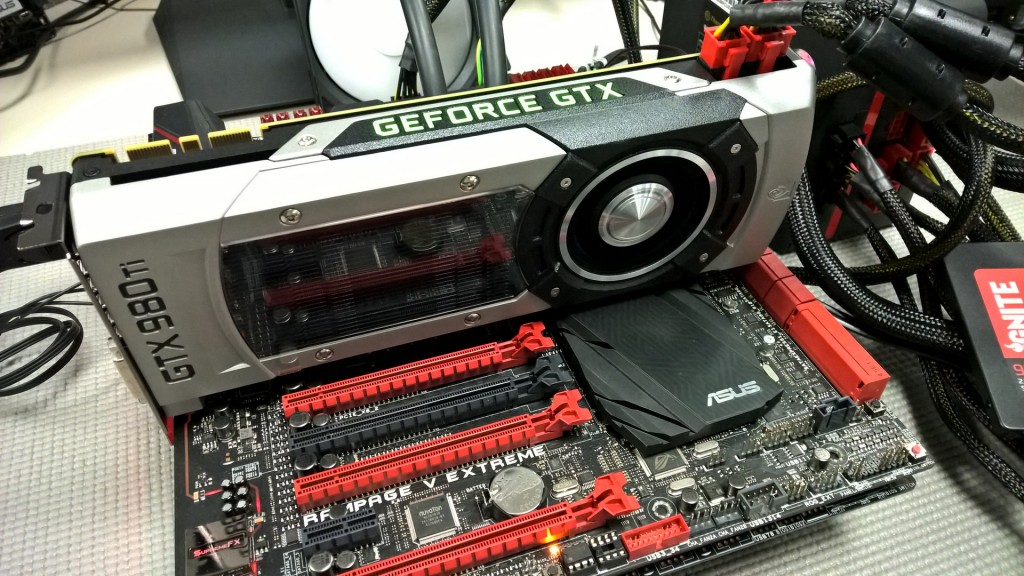 ASUS GeForce GTX 980 Ti Installed on RVE 2 (1)