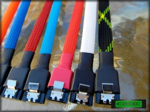 IceModz custom SATA cables 1