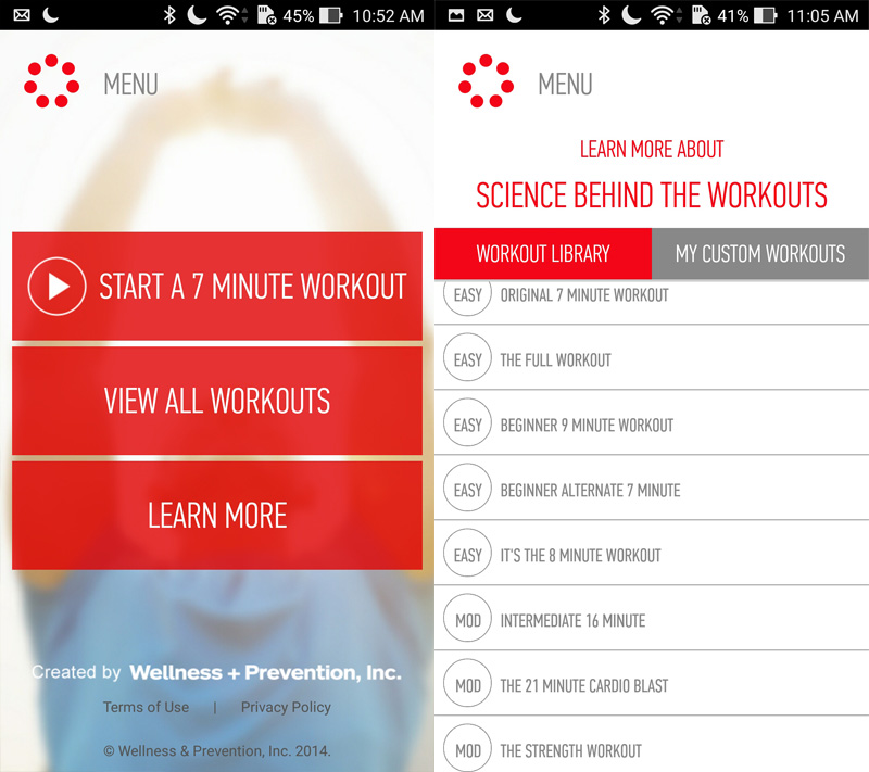 Workout with your ZenFone 2