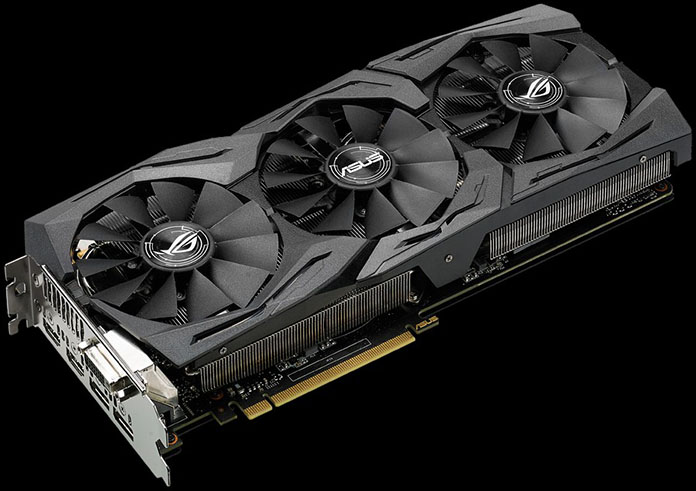 This is the ASUS Strix GeForce GTX 1080 Pascal on another level