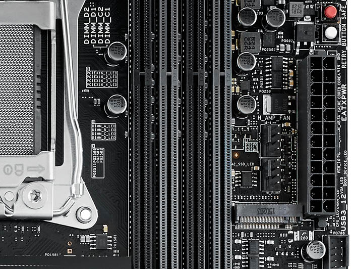 Introducing the Rampage V Edition 10, the customizable king of X99