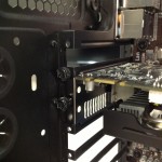 Graphics Card Seated and Screwed in
