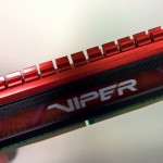 Patriot Viper 4 DDR4 2400MHz ingle DIMM close up