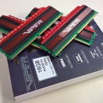 Patriot Viper 4 DDR4 2400MHz packaging & quad channel kit