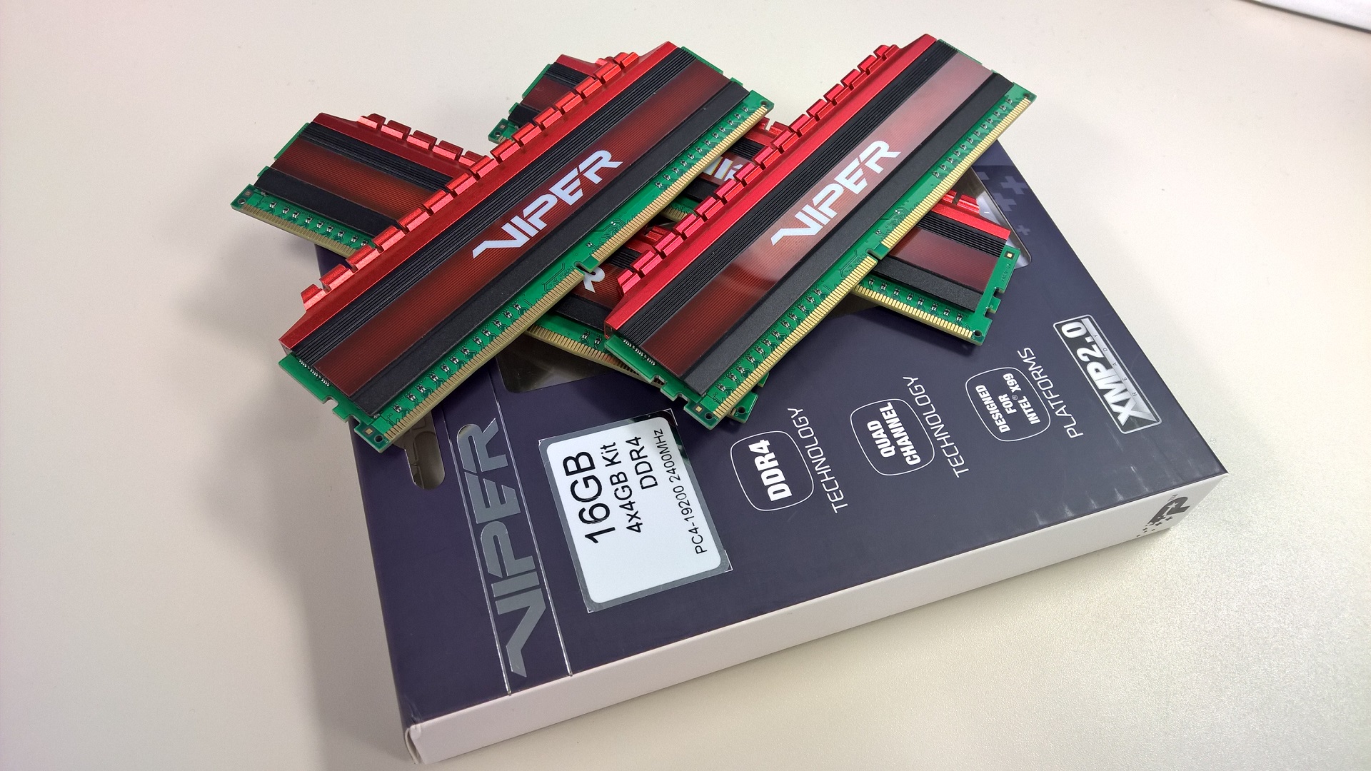 Quad clearance channel ddr4