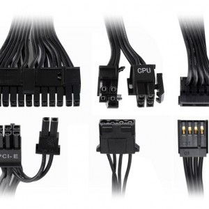 Thermaltake SMART 550 WATT PSU Flat Black Cables