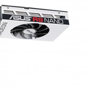 ASUS R9 NANO White Edition with ASUS AMD NANO Logo
