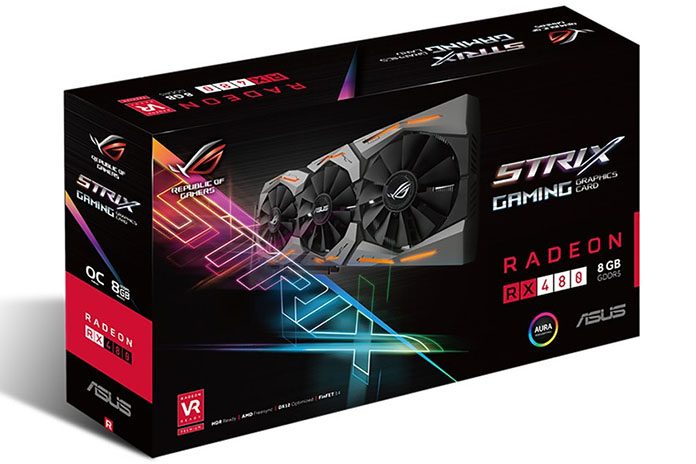 Asus rog strix outlet rx480