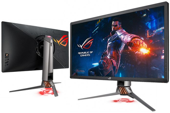 ASUS ROG Swift PG27UQ 27” 4K UHD 144Hz DP HDMI G-SYNC HDR Aura Sync Gaming  Monitor with Eye Care