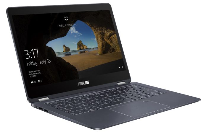 asus laptop home screen