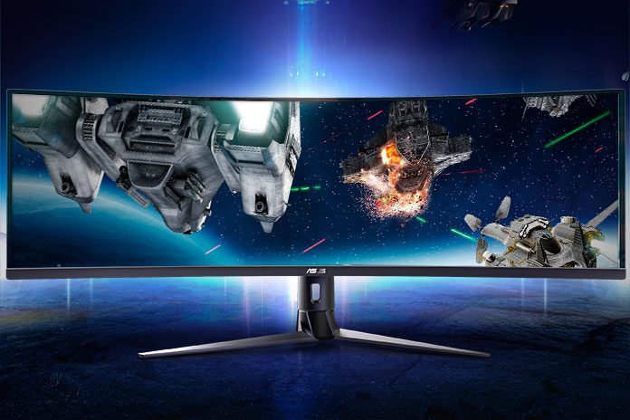 Immerse yourself in the 49” curved glory of ASUS VG49V 144Hz gaming monitor  - Edge Up