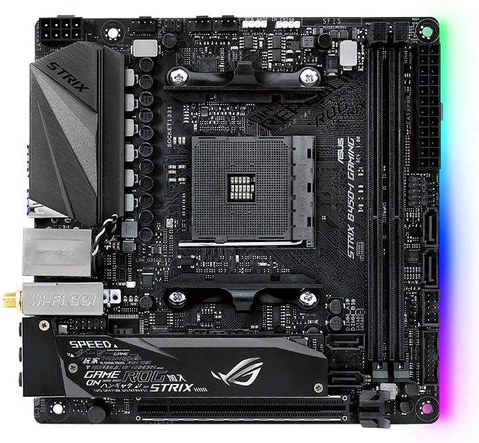 Asus best sale strix b450