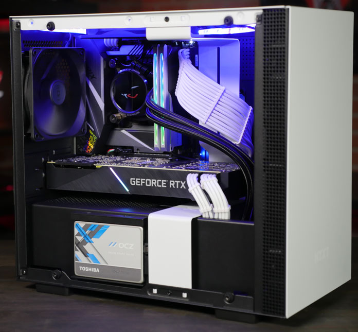 Building a pint-sized performer with the ROG Strix Z390-I 