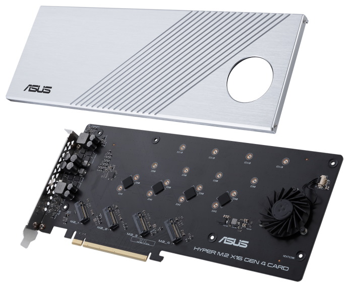 The Hyper M.2 X16 Gen 4 card takes RAID performance to the next level - Up
