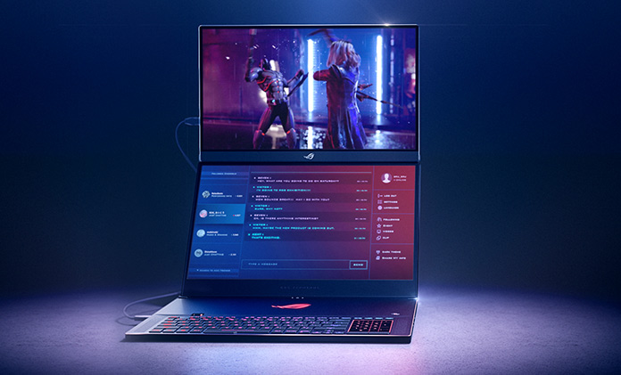 how to connect asus portable monitor to laptop