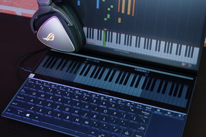 Hands-on: the ASUS ZenBook Duo makes on-the-go music production a