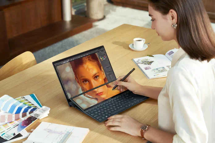 dual screen laptop 2021