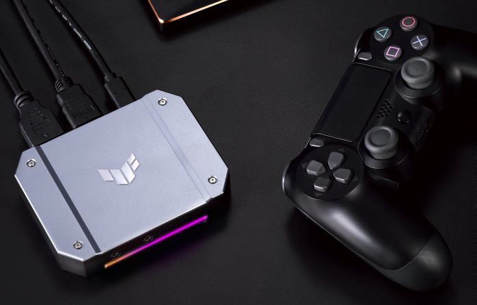 The TUF Gaming Capture Box CU4K30 gives console gamers a