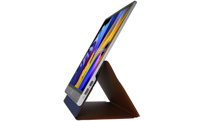 The ZenScreen OLED puts superior contrast and vibrant colors in a