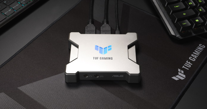 The TUF Gaming Capture Box FHD120 steps up your game streaming