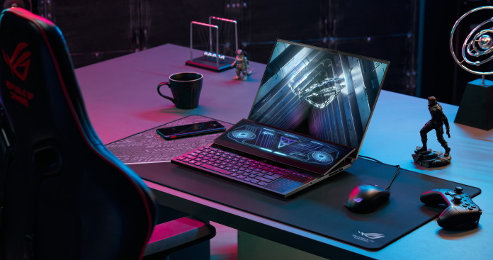 ROG Zephyrus Duo 16 dual-screen laptop