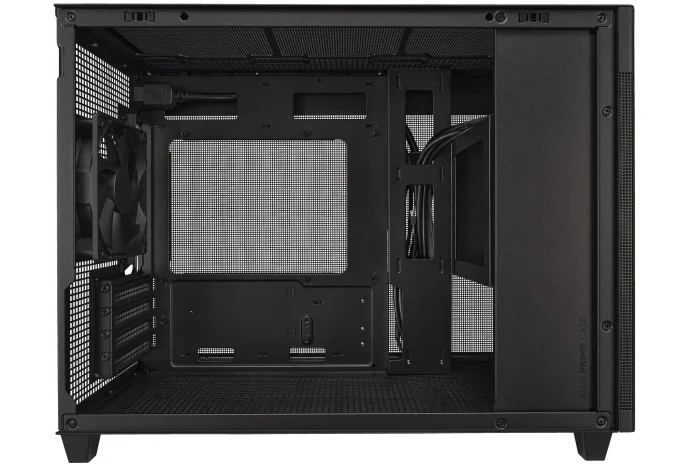 Interior of ASUS Prime AP201 computer case