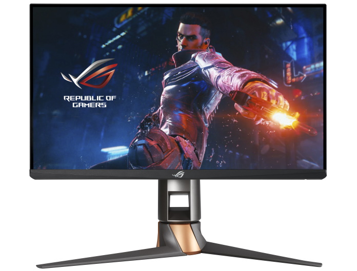 Front view of the ROG Swift 360Hz gaming monitor