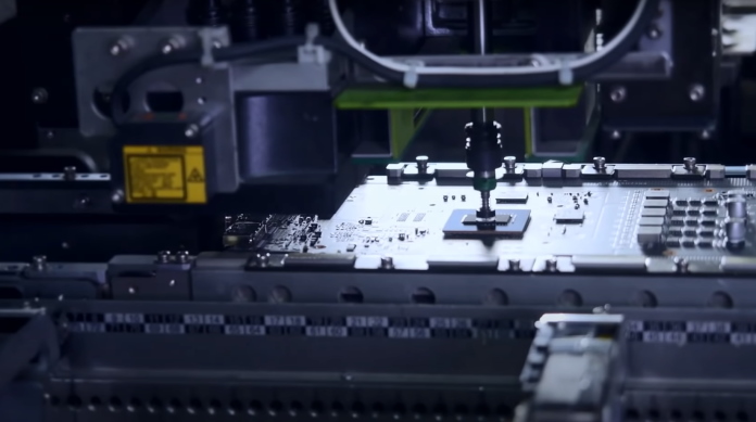 ASUS' auto extreme manufacturing process is in action