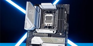 TUF Gaming X670E-Plus WiFi motherboard and a variety of components for building a PC