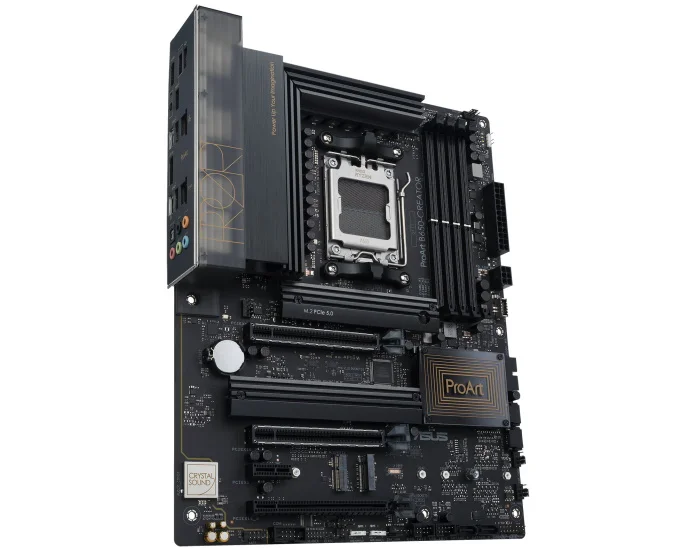 AM5 CPU socket on the TUF Gaming B650M-Plus WiFi motherboard