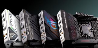 Four new Z790 motherboards from ASUS