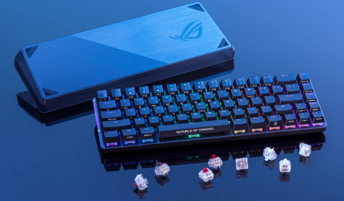 ROG Falchion NX keyboard with cover 