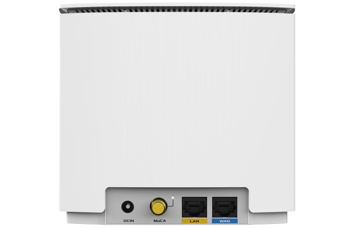 Wired I/O of the ZenWiFi Hybrid XC5 mesh WiFi system