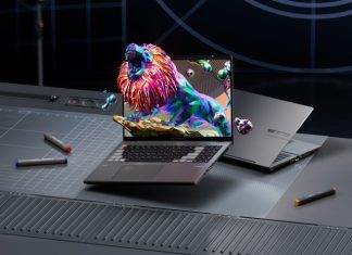 Vivobook Pro 16X OLED being used in a 3D design studio