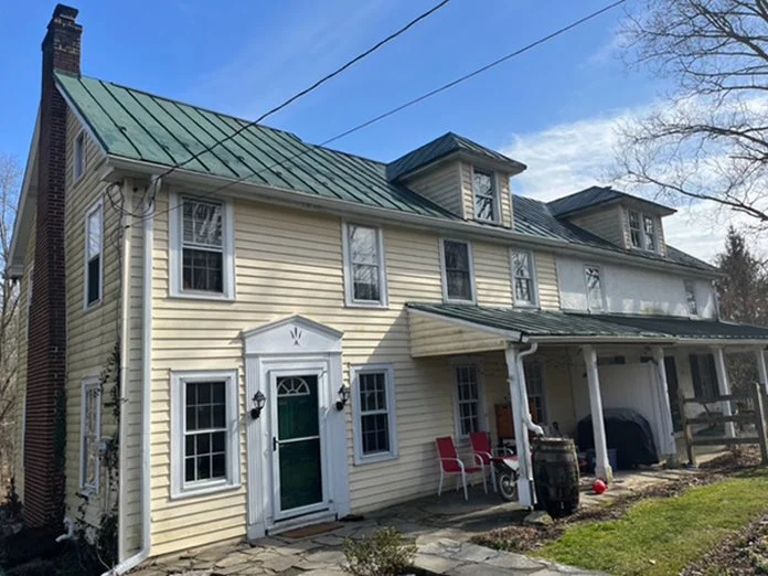 Vicky's home in rural Pennsylvania