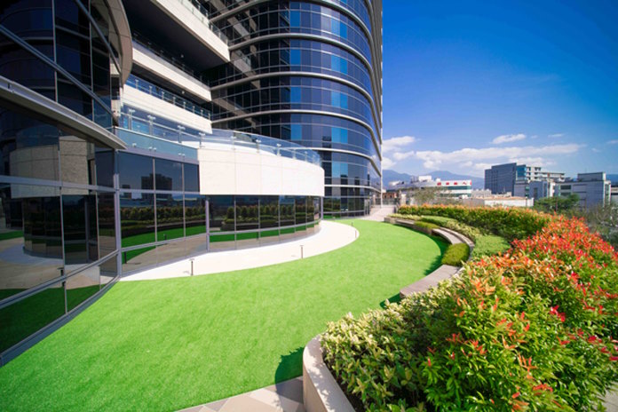 An external view of the LiGong building in Taiwan