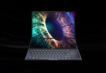 Zenbook Pro 14 Duo OLED laptop, winner of Golden Choice award at Computex 2023