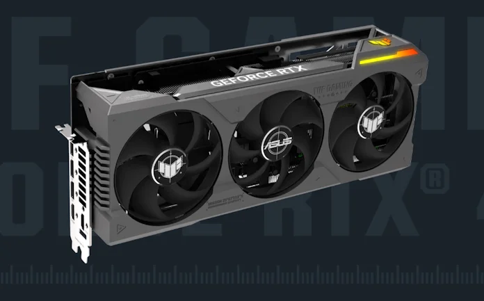 The TUF Gaming GeForce RTX 4090 graphics card