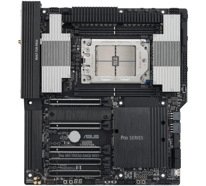 The Pro WS TRX50-SAGE WiFi motherboard