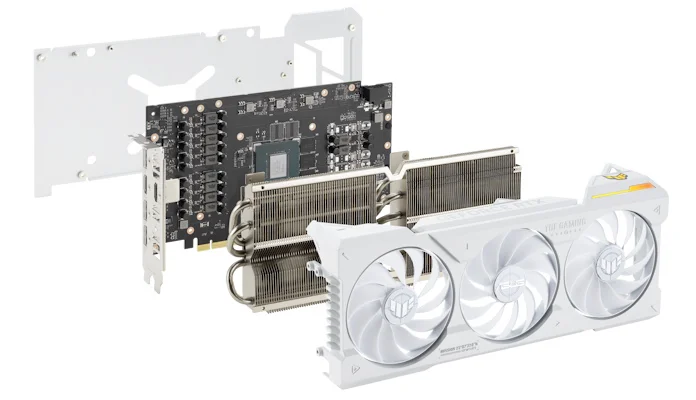 ASUS annonce une RTX 4070 Ti TUF Gaming White ! 