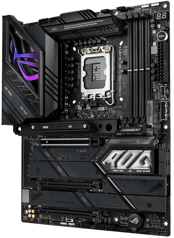 The ROG Strix Z790-E Gaming WiFi II motherboard on a white background