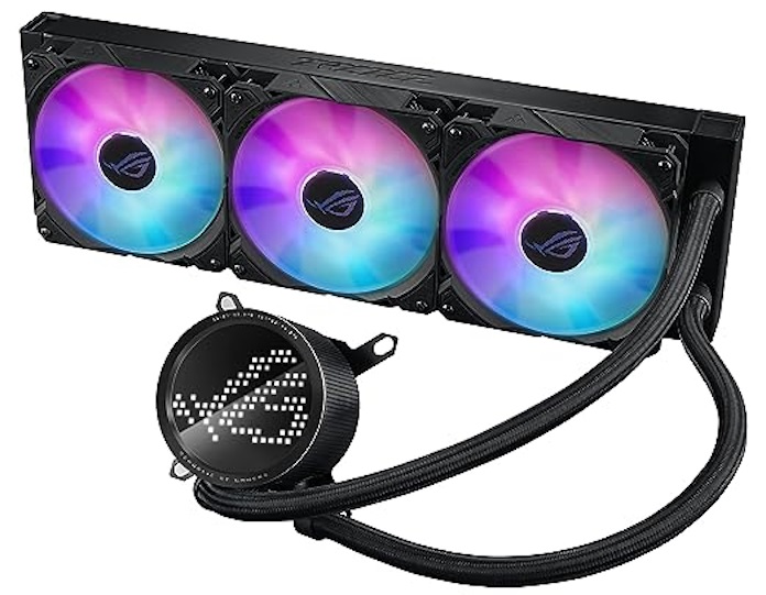 The ROG Ryuo III 360 ARGB AIO liquid cooler