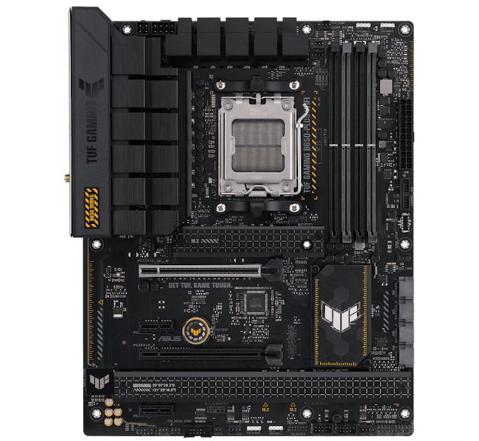 The TUF Gaming B650-Plus WiFi II motherboard