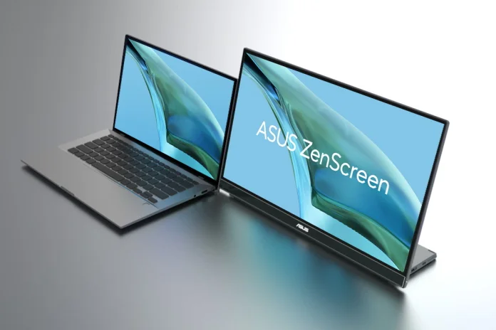 The ZenScreen portable display family gets faster and larger - Edge Up