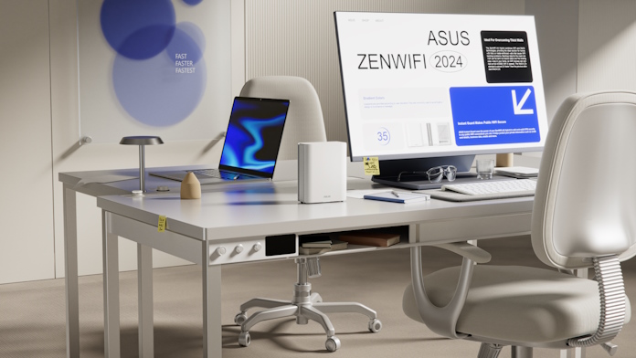 The ZenWiFi BQ16 Pro mesh WiFi system