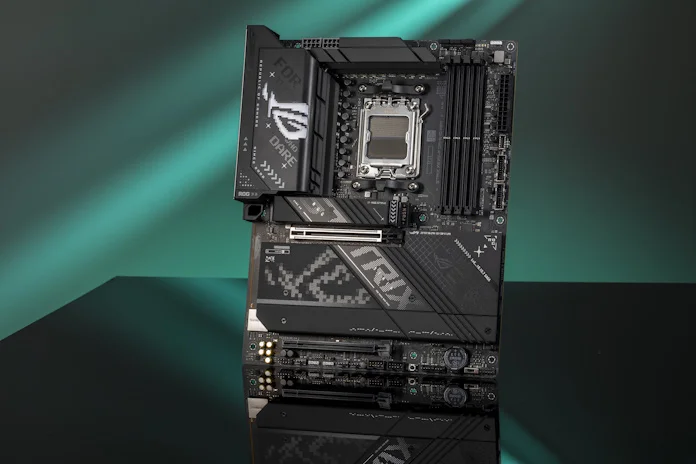 The ROG Strix X870-F Gaming WiFi motherboard