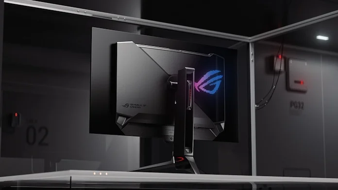 One of the best gaming monitors for HDR gaming, the ROG Swift OLED PG32UCDM 