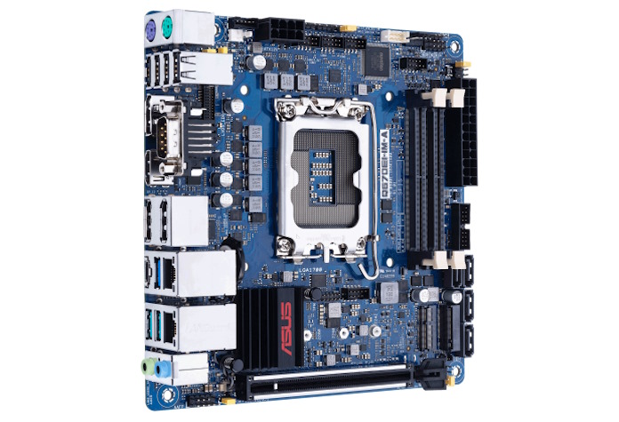 The ASUS Q670EI-IM-A industrial motherboard